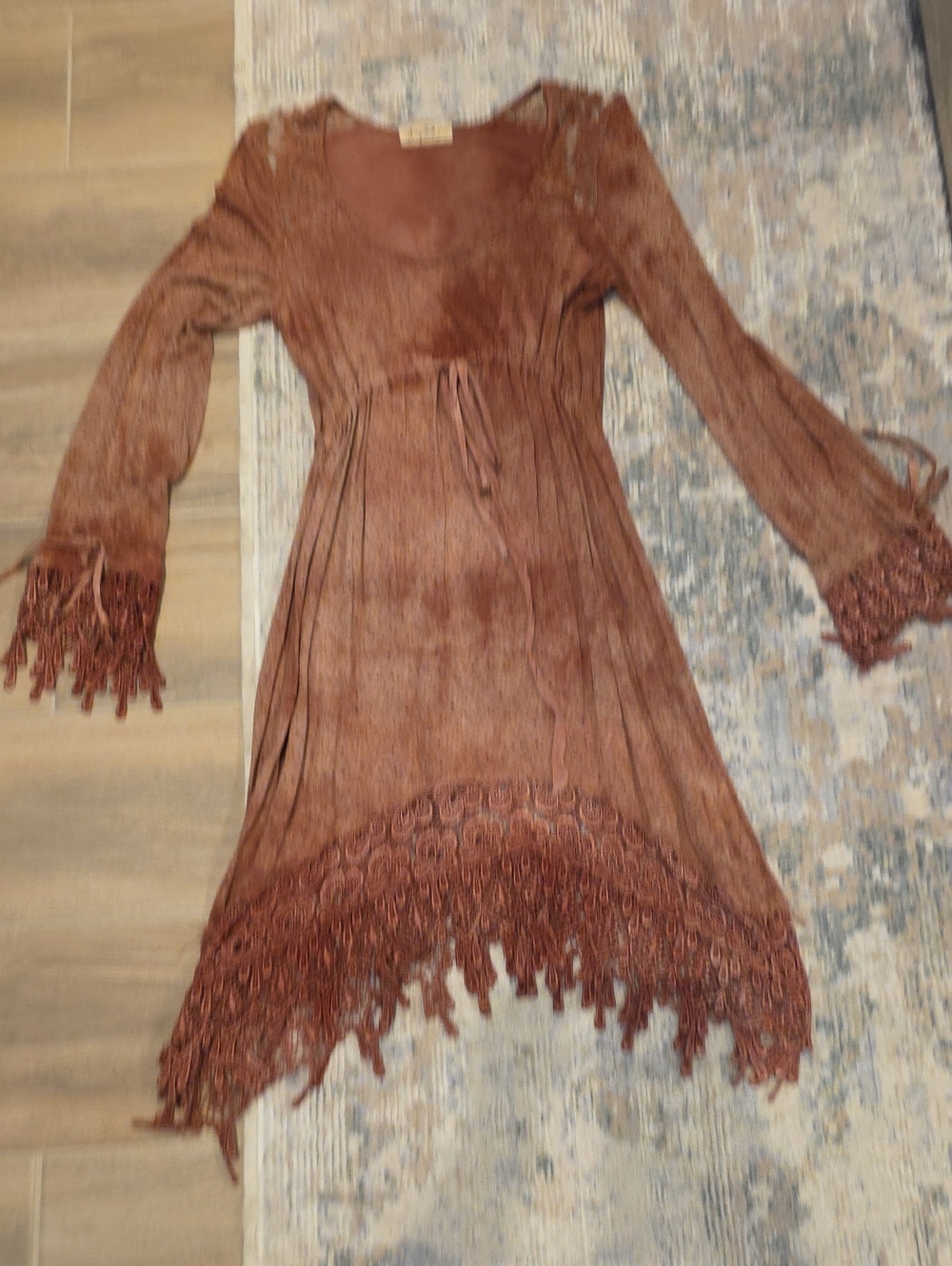 Boho Fringe Dress